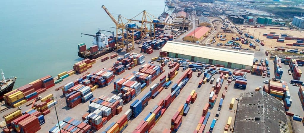 Port of Beira, Mozambique